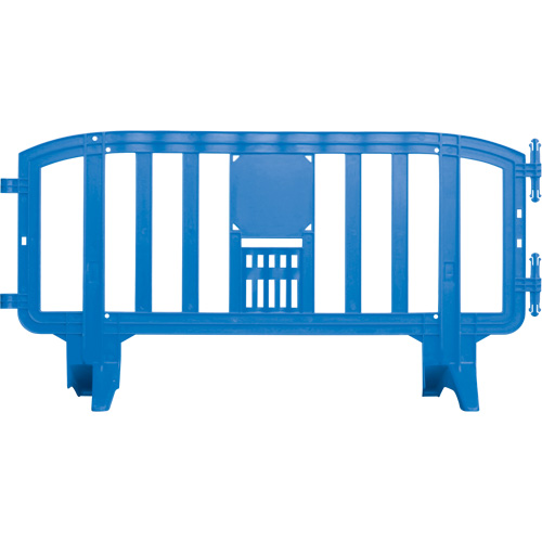 Movit Barricade, Interlocking, 78" L x 39" H, Blue Nuna Depot Inc.