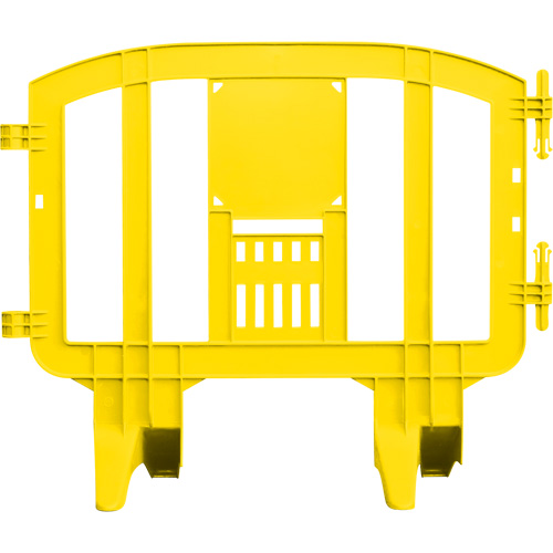 Minit Barricade, Interlocking, 49" L x 39" H, Yellow Nuna Depot Inc.