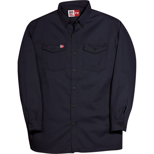 Chemise &agrave; boutons Westex UltraSoft, Moyen (grande taille), Bleu marin Nuna Depot Inc.