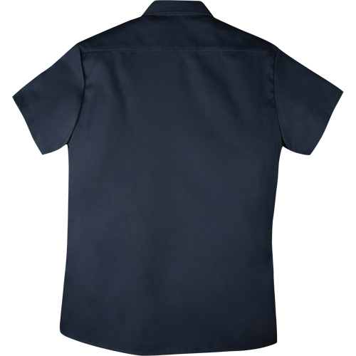 Short-Sleeved Twill Work Shirt, Men's, 4X-Large, Navy Blue Nuna Depot Inc.