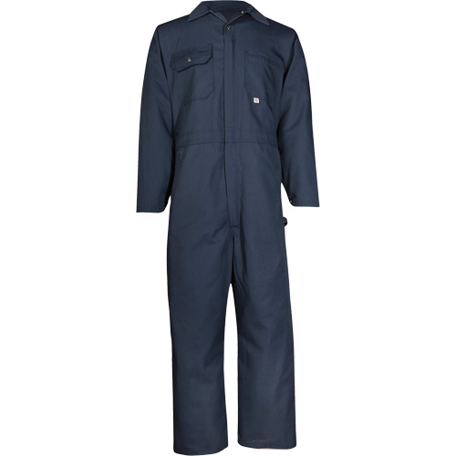 Twill Deluxe Coveralls, Men's, Navy Blue, Size 56 Nuna Depot Inc.