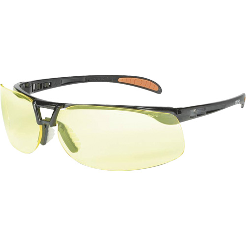 Prot&eacute;g&eacute; Safety Glasses with HydroShield Lenses, Amber Lens, Anti-Fog/Anti-Scratch, ANSI Z87+ Nuna Depot Inc.