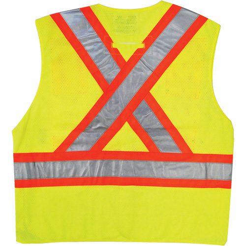 Veste de s&eacute;curit&eacute;, Jaune lime haute visibilit&eacute;, 2T-Grand/3T-Grand, Polyester Nuna Depot Inc.