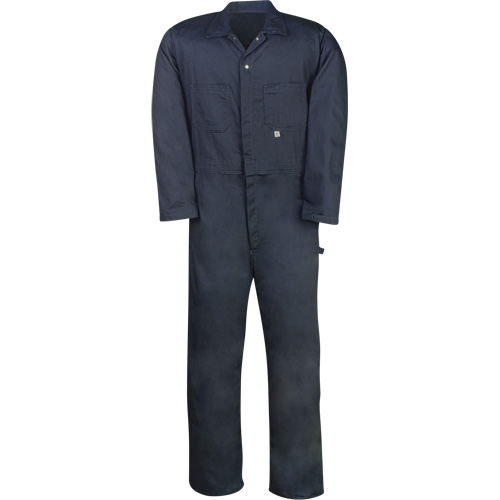 Industrial Work Coveralls, Men's, Navy Blue, Size 36 Nuna Depot Inc.