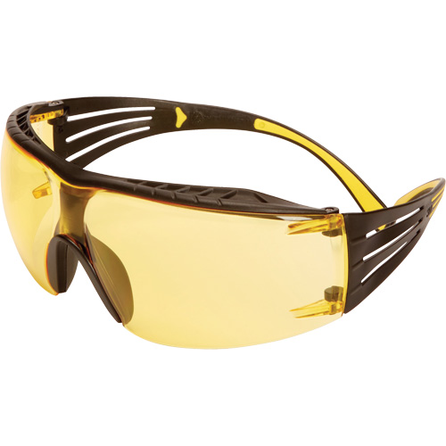 Securefit 400 Series Safety Glasses, Amber Lens, Anti-Fog/Anti-Scratch, ANSI Z87+/Meets/Exceeds CSA Z94.3 Nuna Depot Inc.