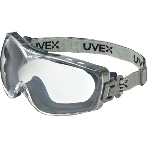 Lunettes de s&eacute;curit&eacute; &agrave; coques Uvex HydroShield Stealth OTG, Lentille Transparent, Antibu&eacute;e/Anti-&eacute;gratignures, Ventilation Indirecte Nuna Depot Inc.