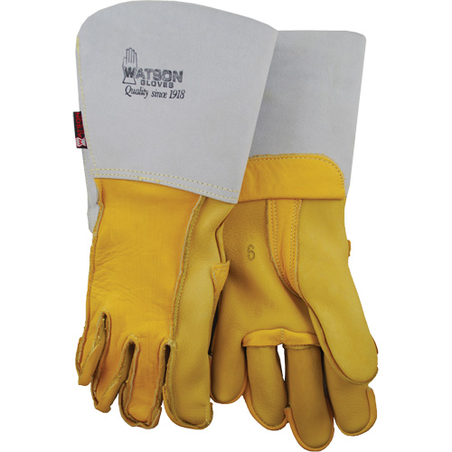 Gants de soudage, Cuir fleur de vache, Taille 8 Nuna Depot Inc.