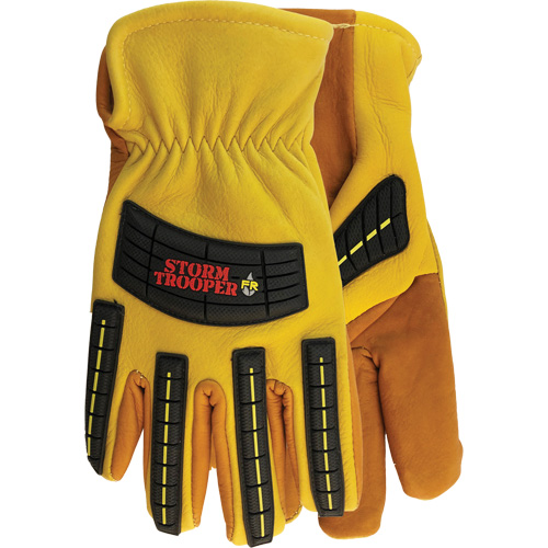 Gants Storm Trooper 5782, Grand, Paume en Cuir de vache, Poignet &agrave; enfiler Nuna Depot Inc.