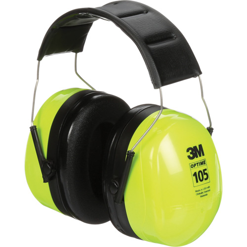 Peltor Optime 105 Earmuffs, Headband, 30 NRR dB Nuna Depot Inc.