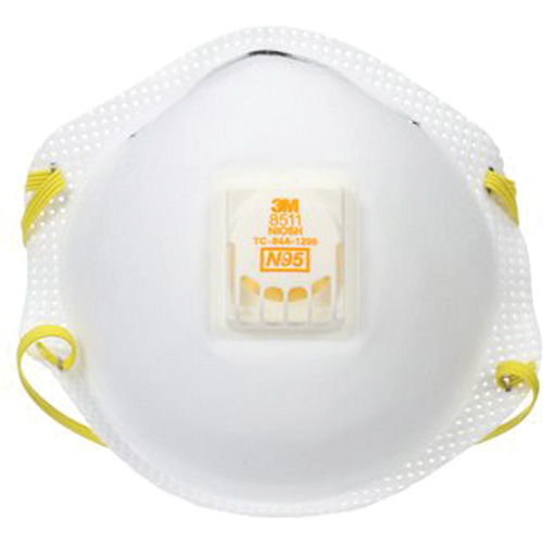 Respirateur contre les particules 8511, N95, Certifi&eacute; NIOSH Nuna Depot Inc.