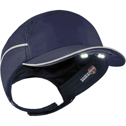 Casque antichocs l&eacute;ger avec lampe DEL 8965 Skullerz, Bleu marin Nuna Depot Inc.