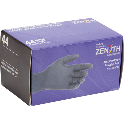 Vending Pack Disposable Gloves, 2X-Large, Nitrile, 5-mil, Powder-Free, Black Nuna Depot Inc.