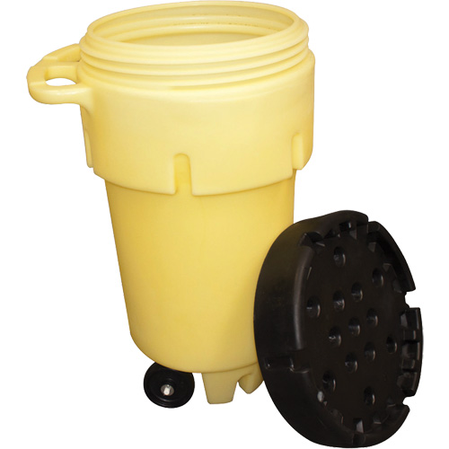 Contenant sur roues Poly-Spillpack, 50 gal. US, Mobile Nuna Depot Inc.
