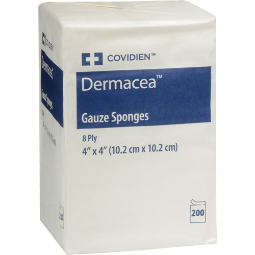 Gauze Sponges, Pad, 4" L x 4" W, Medical Device Non-Medical Nuna Depot Inc.