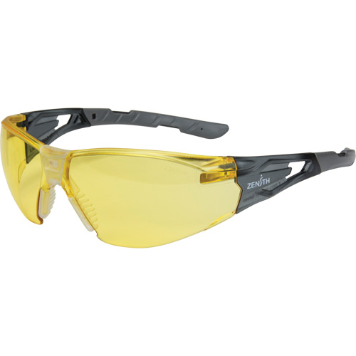 Z2900 Series Safety Glasses, Amber Lens, Anti-Scratch, ANSI Z87+/Meets/Exceeds CSA Z94.3 Nuna Depot Inc.