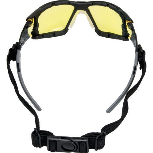 Z2900 Series Safety Glasses with Foam Gasket, Amber Lens, Anti-Scratch, ANSI Z87+/Meets/Exceeds CSA Z94.3 Nuna Depot Inc.