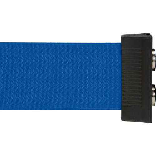 Barri&egrave;re &agrave; fixation murale avec ruban magn&eacute;tique, Acier, Fixation par vis, 7', Ruban Bleu Nuna Depot Inc.