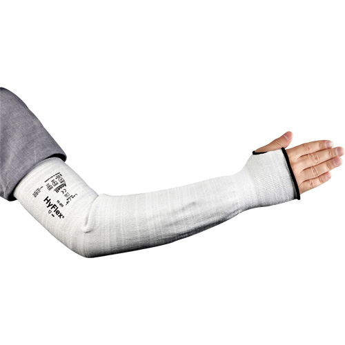 Manchon &eacute;troit r&eacute;sistant aux coupures HyFlex s&eacute;rie 11-211, Intercept, 18", ASTM ANSI niveau A2/EN 388 niveau 2, Gris Nuna Depot Inc.
