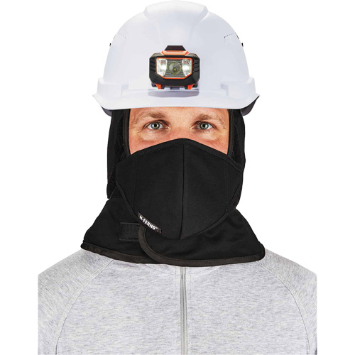 N-Ferno&reg; Winter Hard Hat Liner with Mouthpiece, Fleece Lining, One Size, Black Nuna Depot Inc.