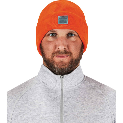 Bonnet en tricot c&ocirc;tel&eacute; N-Ferno, Taille unique, Orange Nuna Depot Inc.
