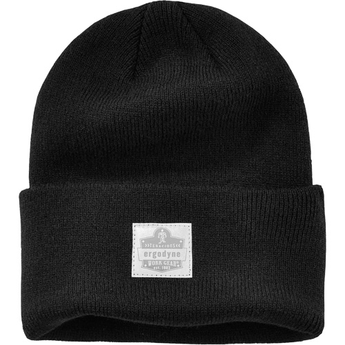 N-Ferno&reg; Rib Knit Beanie Hat, One Size, Black Nuna Depot Inc.