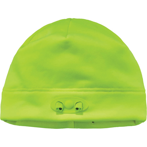 N-Ferno&reg; Skull Cap Beanie Hat with LED Lights, One Size, High-Visibility Lime Green Nuna Depot Inc.