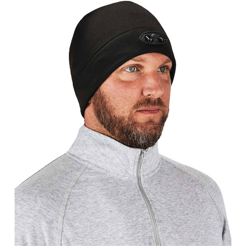 N-Ferno&reg; Skull Cap Beanie Hat with LED Lights, One Size, Orange Nuna Depot Inc.