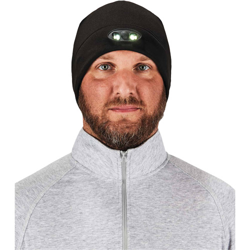 N-Ferno&reg; Skull Cap Beanie Hat with LED Lights, One Size, Orange Nuna Depot Inc.