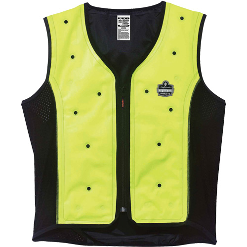Gilet de refroidissement &agrave; sec Chill-Its 6685, 4T-Grand, Jaune lime haute visibilit&eacute; Nuna Depot Inc.