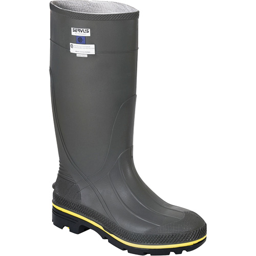 Pro&reg; Safety Boots, PVC, Steel Toe, Size 5 Nuna Depot Inc.
