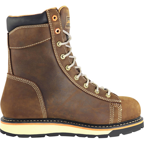 Rigger Work Boots, Leather, Steel Toe, Size 7, Impermeable Nuna Depot Inc.