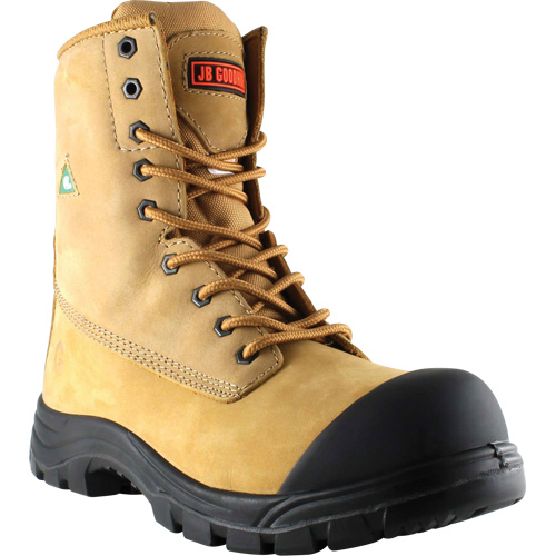 Attack Work Boots, Leather, Steel Toe, Size 7 Nuna Depot Inc.