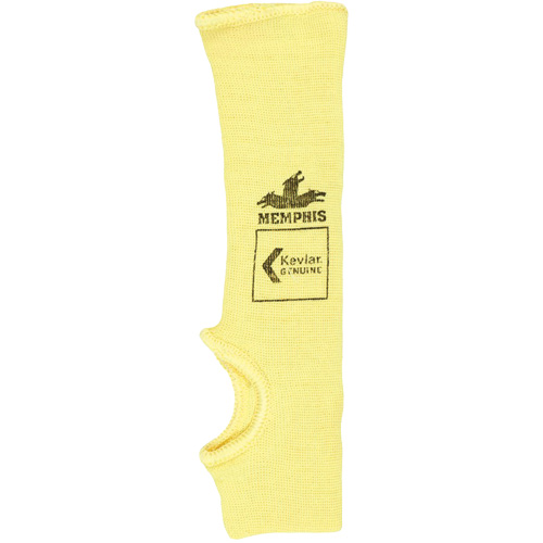 Safety Cut Pro Single-Ply Cut Resistant Sleeve, Kevlar&reg;, 10", ASTM ANSI Level A2, Yellow Nuna Depot Inc.