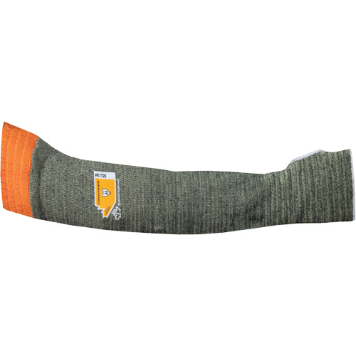 Manche r&eacute;sistante aux coupures en tricot composite Contender, Aramide, 22", ASTM ANSI niveau A4, Gris Nuna Depot Inc.
