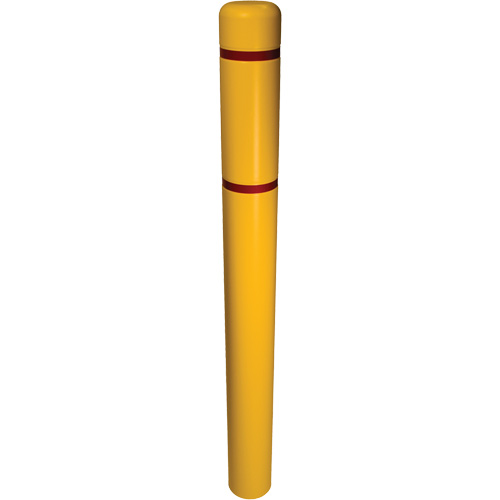 Bollard Cover, 6" Dia. x 52" L, Yellow Nuna Depot Inc.