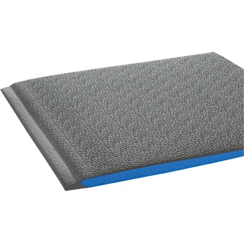 Wear-Bond Comfort-King Ergonomic Mats, Pebbled, 2' x 3' x 9/16", Grey, Vinyl Foam Nuna Depot Inc.