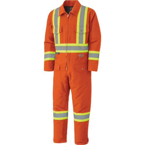 5540A Quilted Coveralls, 2X-Large, Orange Nuna Depot Inc.