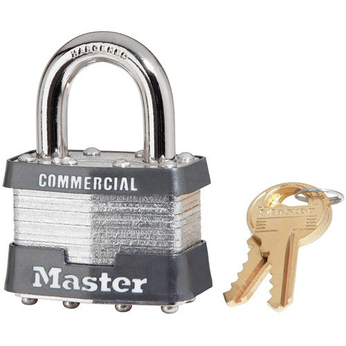 Cadenas lamin&eacute;, Argent, Cl&eacute;s identiques, Acier lamin&eacute;, Largeur de 1-3/4" Nuna Depot Inc.