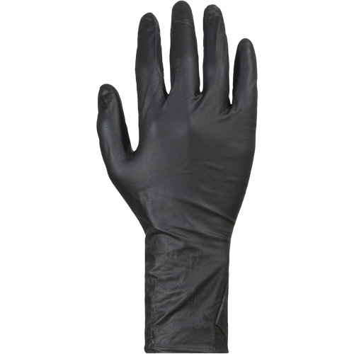 KeepKleen&reg; Disposable Gloves, Small, Nitrile, 8-mil, Powder-Free, Black Nuna Depot Inc.