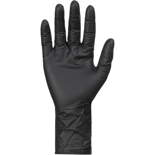 KeepKleen&reg; Disposable Gloves, Small, Nitrile, 8-mil, Powder-Free, Black Nuna Depot Inc.