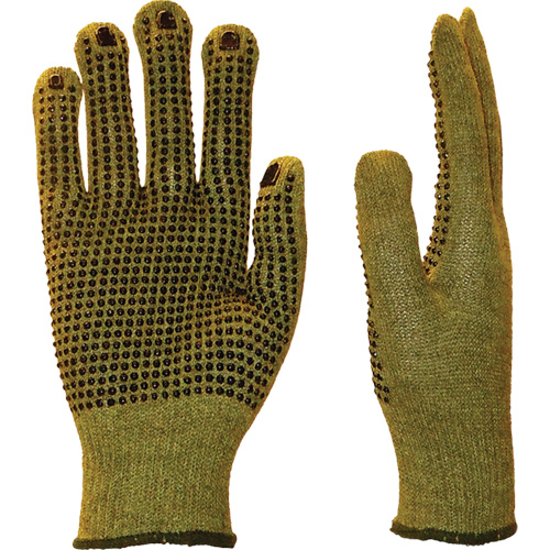 Confortpicot Cut Resistant Gloves, Size 9, 10 Gauge, PVC Coated, Aramid Shell, EN 388 Level 3 Nuna Depot Inc.