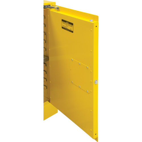 Armoire pour produits inflammables, 12 gal., 1 Porte(s), 23" La x 35" h x 18" p Nuna Depot Inc.