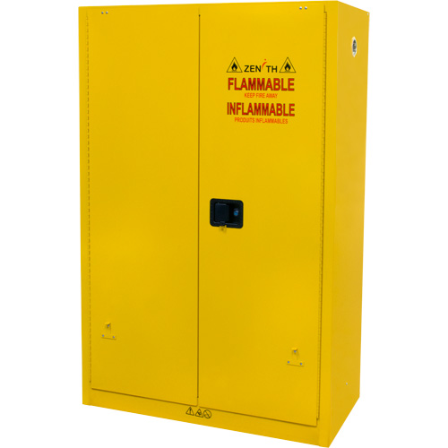 Armoire pour produits inflammables, 45 gal., 2 Porte(s), 43" La x 65" h x 18" p Nuna Depot Inc.