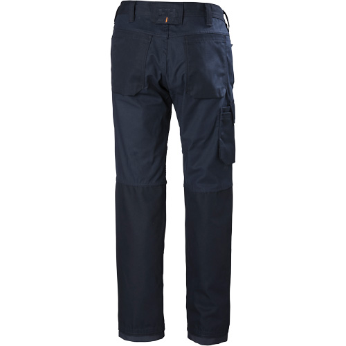 Pantalons d'entretien Oxford, Poly-coton, Bleu marin, Taille 30, Entrejambe 32 Nuna Depot Inc.