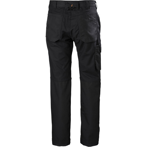 Pantalons d'entretien Oxford, Poly-coton, Noir, Taille 30, Entrejambe 30 Nuna Depot Inc.