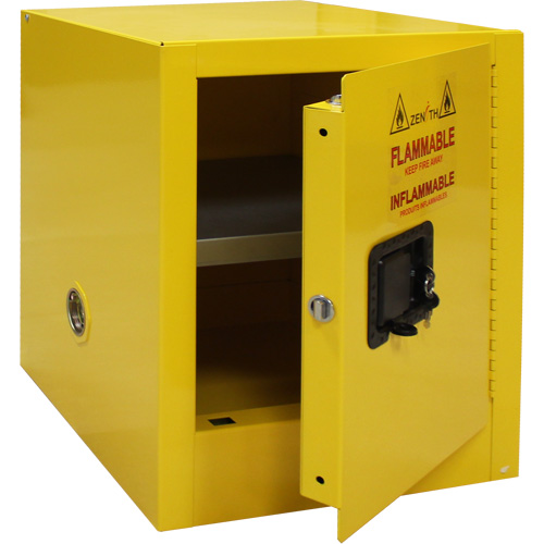 Armoire pour produits inflammables, 4 gal., 1 Porte(s), 17" La x 22" h x 18" p Nuna Depot Inc.