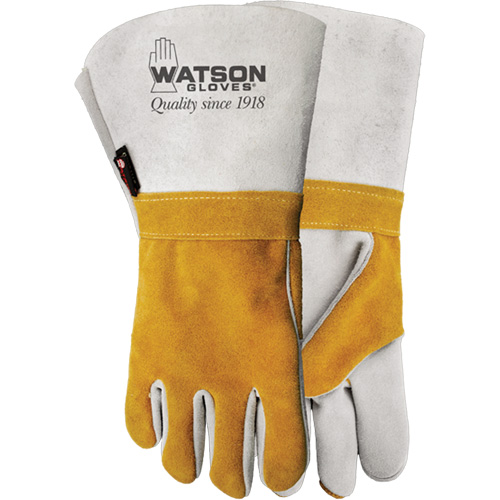 Gants de soudeur Wopper, Cuir de vache refendu, Taille 10 Nuna Depot Inc.