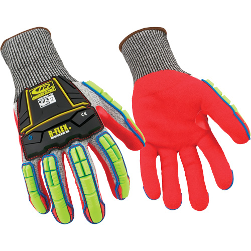 065 Cut-Resistant Gloves, Size X-Small/7, 13 Gauge, Nitrile Coated, HPPE Shell, ANSI/ISEA 105 Level 4 Nuna Depot Inc.
