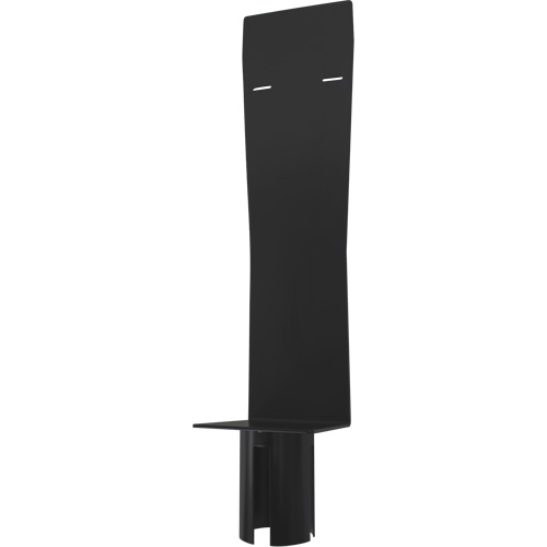 Porte-distributeur pour poteaux de barri&egrave;re pour le contr&ocirc;le des foules, Noir Nuna Depot Inc.