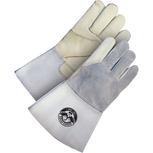 Gants de soudage en cuir fleur utilitaire Gander Brand, Cuir fleur de vache, Taille Petit Nuna Depot Inc.